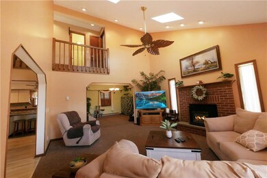 warm natural lighting living room