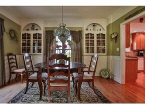 Enjoy the view from the dining room table.  Two ha