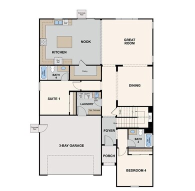 2315 N Filbert Ave, First Floor
