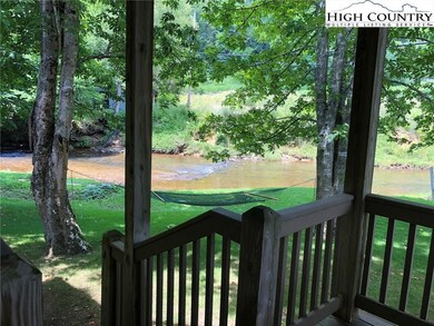 View of Linville River from Lower Deck,