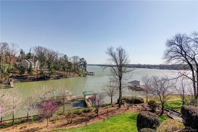 Professionally landscaped yard