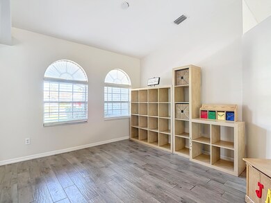 living area/playroom