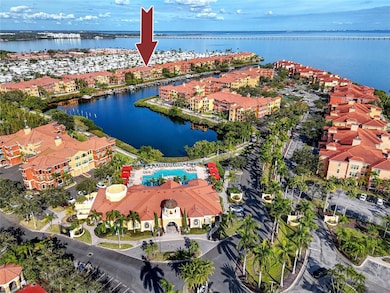 Aerial view of the area including Old Tampa Bay