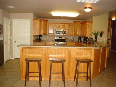 Kitchen. Open Kitchen with Room for 6 at Breakfast