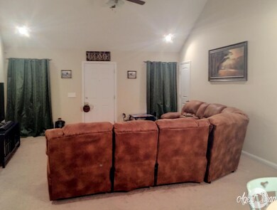 Large open living room. 