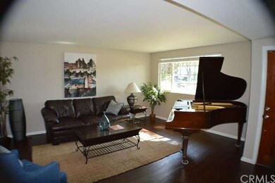 Formal living room and entry