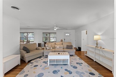 Entryway and Living room with canal views!