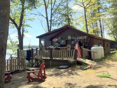 Deck with views of the water