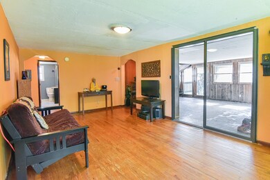 Former entry alcove is a cool nook that can be sto