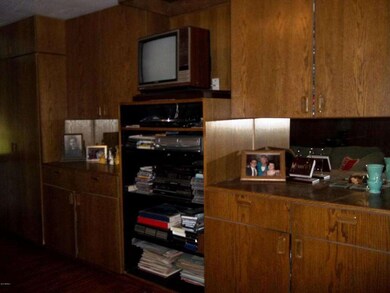 Family room with lots of cabinets