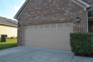 Decorative windows in the garage door ad