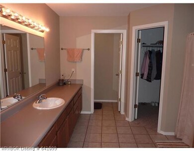 Master Bath/Spa. Master bath has privacy toilet and two walk-in closets.