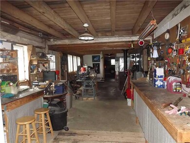 Stable/Barn. Workshop in the barn. ...