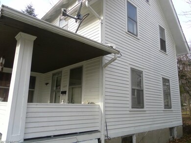 East side of the home.