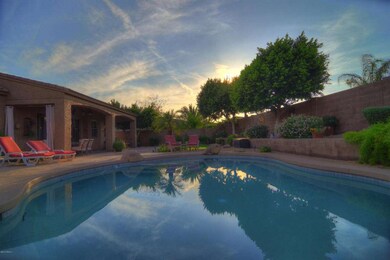 Entertainers backyard