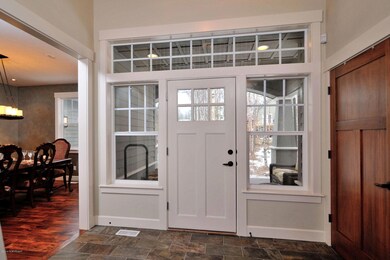 Elegantly tiled entry