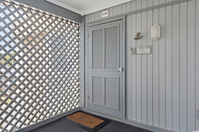 View of exterior entry