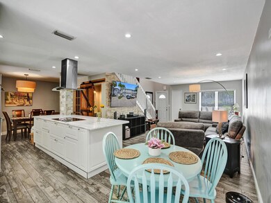 Breakfast area and overview of living area