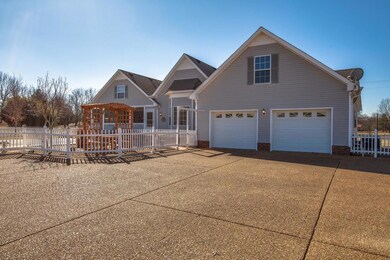 Aggregate Driveway with 2 Car Attached Garage - 625 Square Feet. 