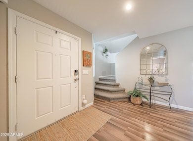 Front door inside
