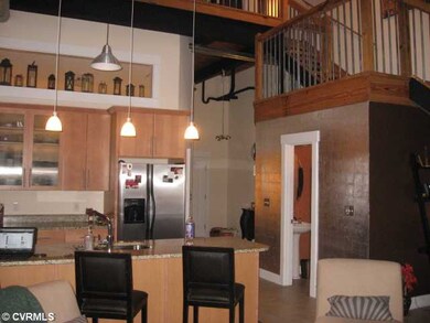 Kitchen - Kitchen includes granite counters, stain