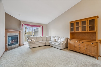 Great room and fire place