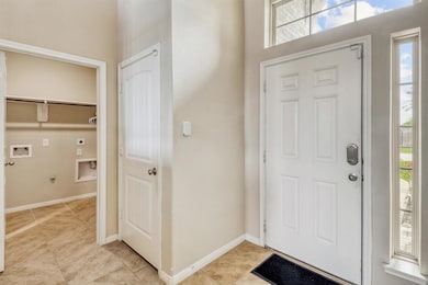 Just off the entryway, you’ll find convenient acce