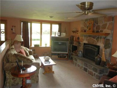 Living Room Large living room with GAS fireplace!