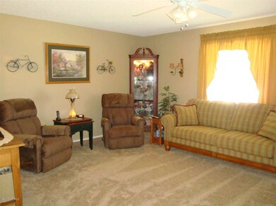 LIVING ROOM FROM DINING AREA