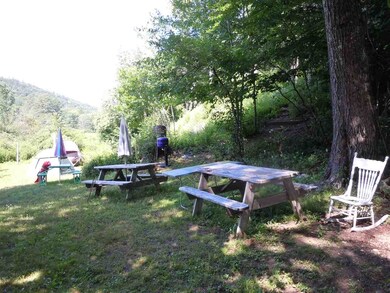 picnic area by river