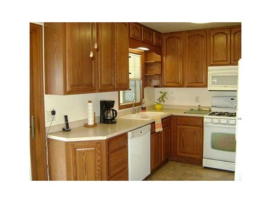 Kitchen. Updated cabinets & flooring