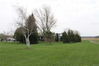 Almost and acre of land. Farmers field on the side and back of the property. Only one neighbor.