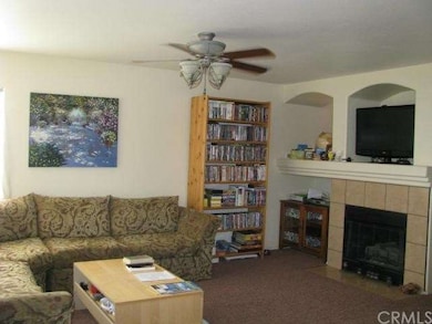 Cozy Family Room With Fireplace