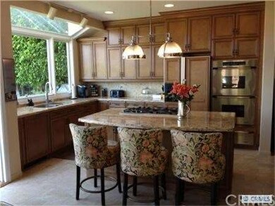 Highly upgraded kitchen with a view