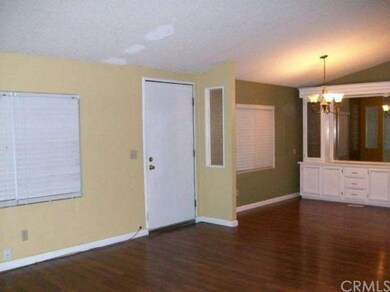 Living room and dining area. 