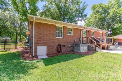 Rear corner of house.