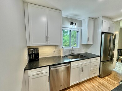 Sleek granite countertops