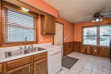 Kitchen and dining area
