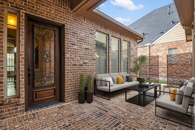 Front courtyard - virtually staged.