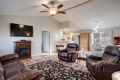 Open Floor Plan/ Vaulted Ceiling