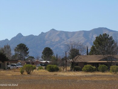 Zoomed view from front patio & LR window