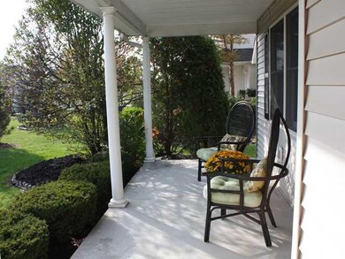 Exterior Front Classic welcoming front porch