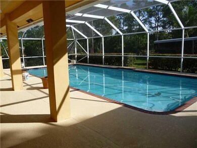 Screened pool