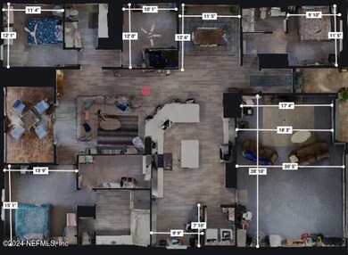 Floorplan 3929 Pickering Ct Measurements