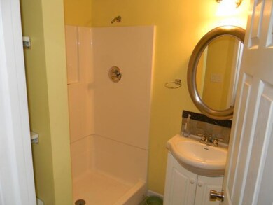 newer basement bath