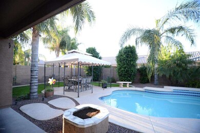 pool from patio