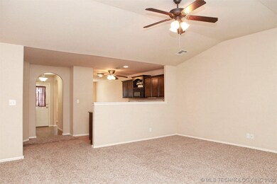 Family room opens to the updated kitchen