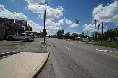 View looking west along Main St.