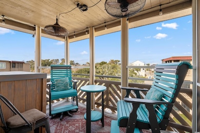 Sunroom / solarium with a healthy amount of sunlig