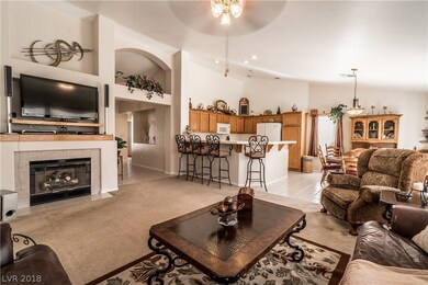Open floor plan with vaulted ceilings!